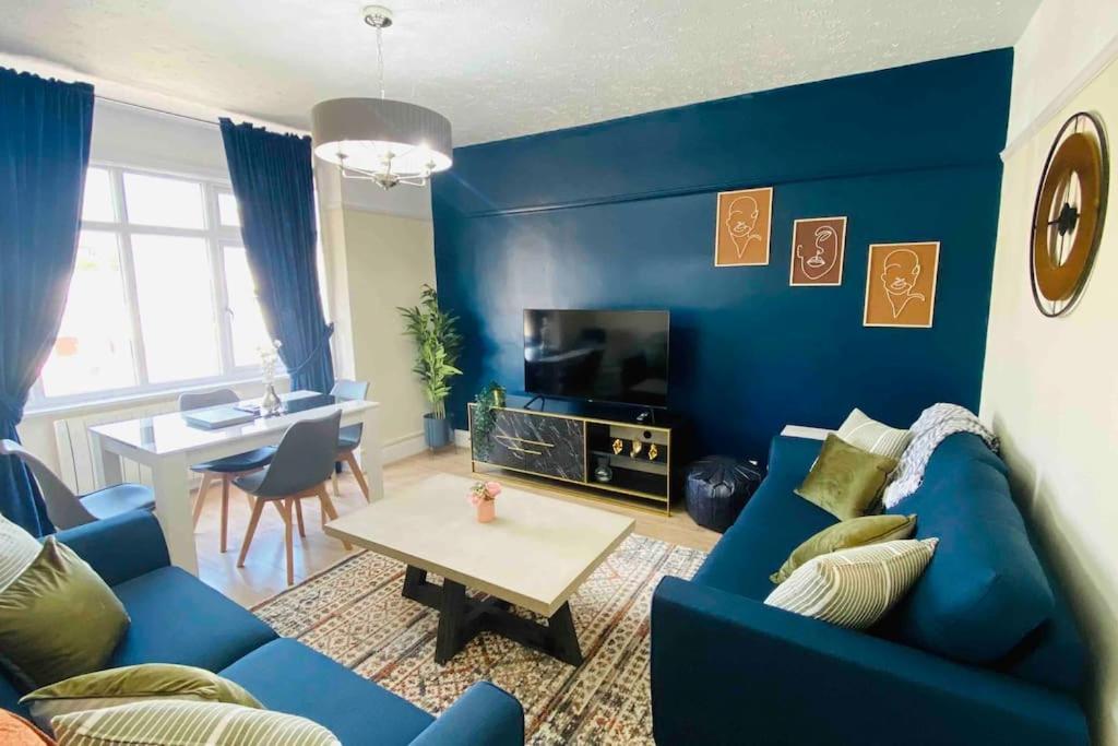 Family Marine Apartment With Sea View Dawlish Eksteriør bilde